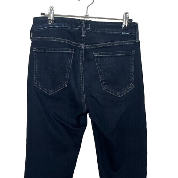 MOTHER The High Waisted Looker Jeans Women’s Size 26 Dark Wash Skinny Fit - Picture 6 of 16